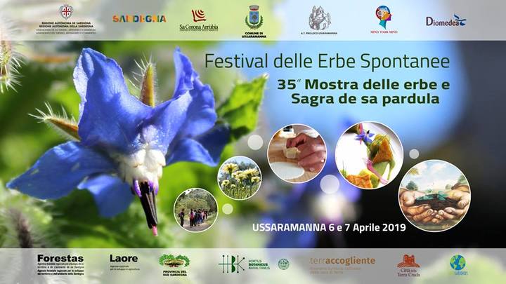 Il logo dell'iniziativa organizzata dal Comune di Ussaramanna: sabato mattina due tavole rotonde con il coordinamento scientifico dell'Orto Botanico di UniCa