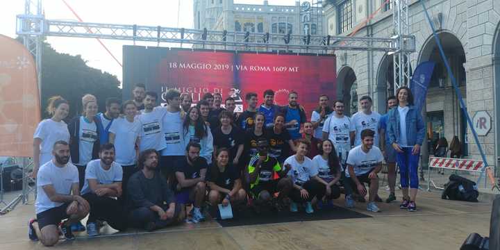 Cagliari. I team in gara per i 1.609 metri legati alle iniziative della sesta edizione del CLab di Unica