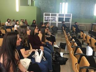 Alcuni degli studenti e delle studentesse presenti all'incontro