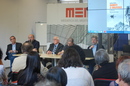 La presentazione del libro alla MEM: Sergio Naitza, Antonello Zanda, Gianni Filippini, Michelina Masia e Antioco Floris
