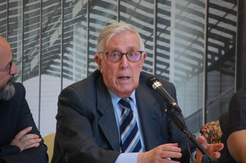 Gianni Filippini durante il suo intervento