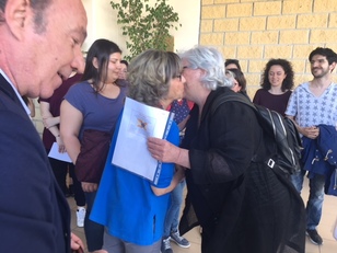 Maria Del Zompo incontra Maria Pelagatti in occasione dell'attivazione del Polo Universitario Penitenziario