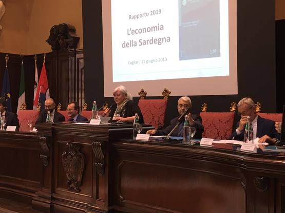 L'intervento del Rettore in Aula Magna ha aperto i lavori di presentazione del Rapporto 2019 sull'economia della Sardegna