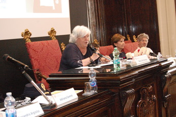 Un momento della cerimonia di premiazione