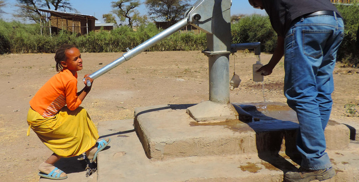 Campionamenti acque sotterranee in Etiopia