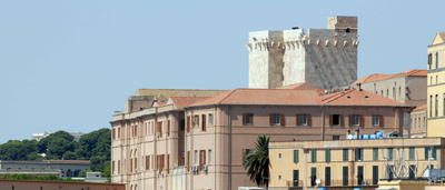 Una vista del Rettorato dell'Università di Cagliari