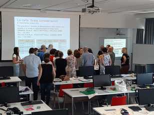 Un altro momento dell'avvio dei lavori della Summer school