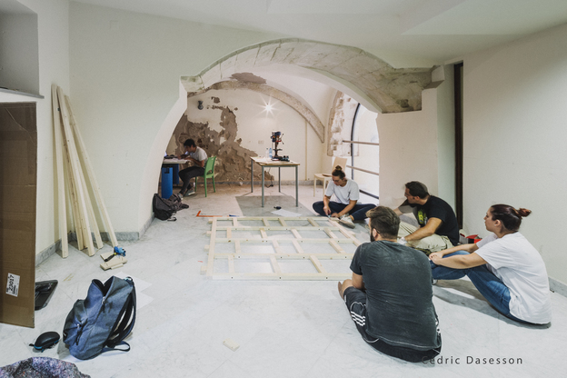 Alcuni degli studenti impegnati nel nuovo progetto di didattica innovativa targato UniCa