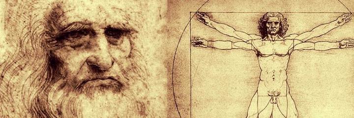 Un'immagine simbolo di Leonardo da Vinci