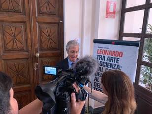 Domenico Laurenza intervistato da Roberta Mocco per il TgR della RAI