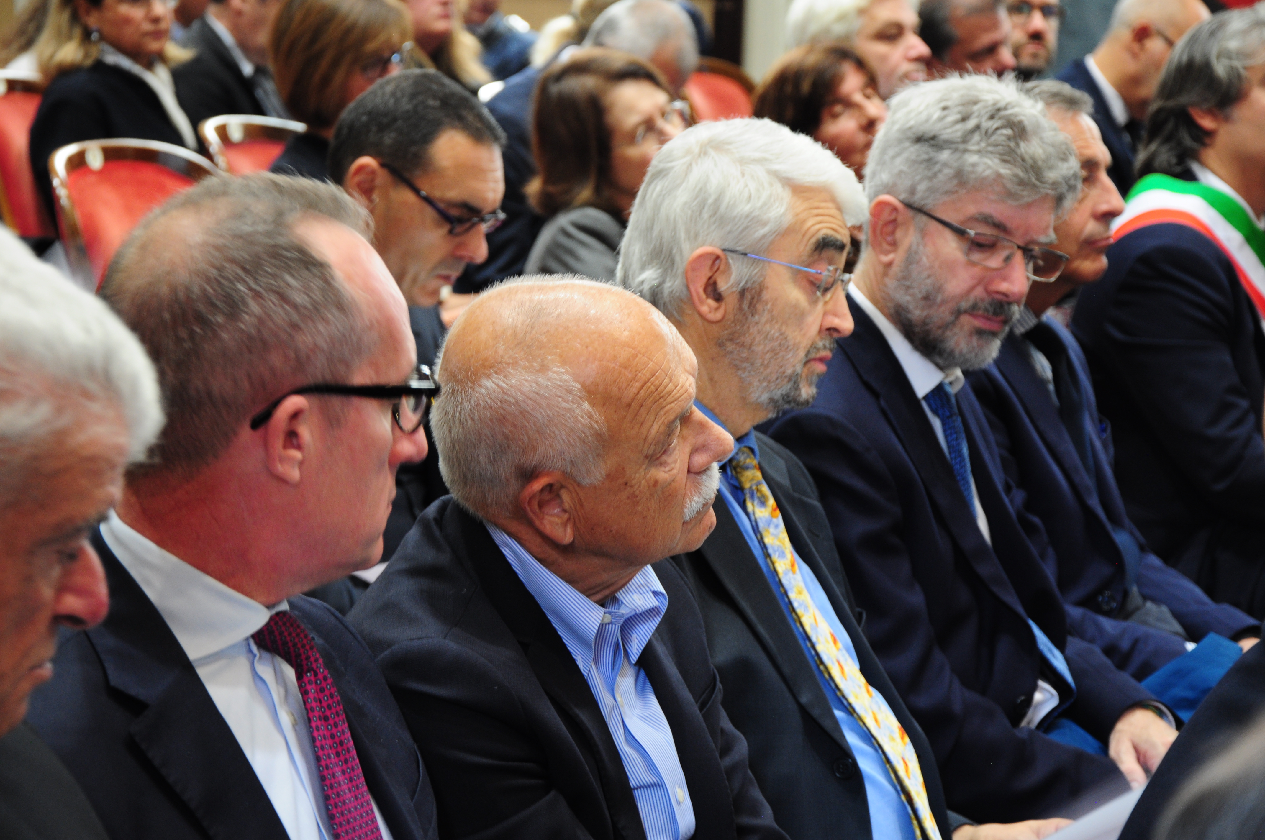 Alcuni invitati alla cerimonia