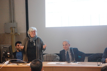 Il Rettore Maria Del Zompo tra Francesco Pitirra e Christian Rossi