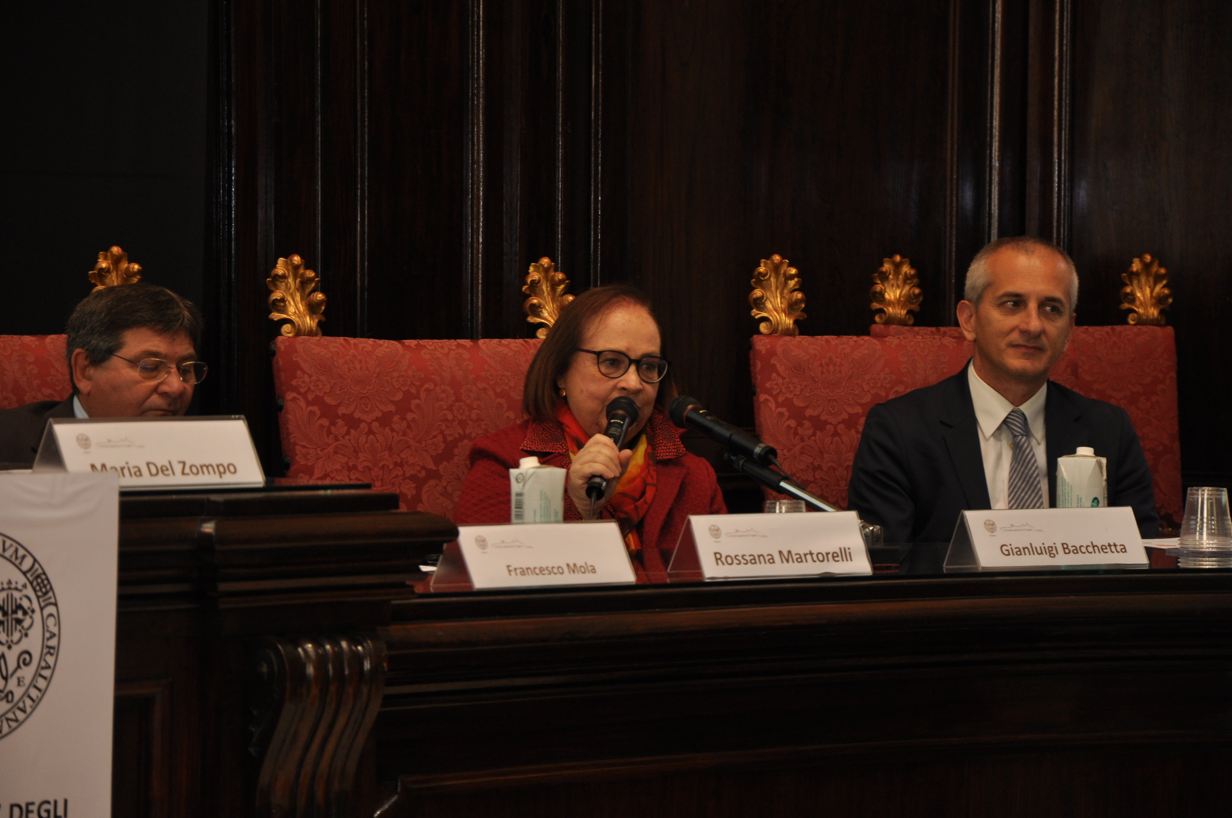 Una stanza tutta per s&egrave;: Francesco Mola, Rossana Martorelli, Gianluigi Bacchetta