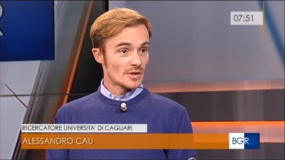 Alessandro Cau intervistato qualche mese fa dal TG della RAI