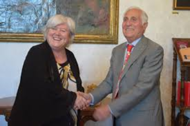 Maria Del Zompo e Gianfranco Fara. Anni di intesa e strade in comune con al centro studenti e sportivi