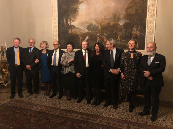 Il nuovo Direttivo della SIF: Marco Pistis &egrave; il quarto da sinistra