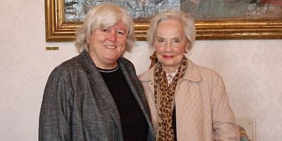 Cagliari. Il rettore Maria Del Zompo e Gabriella Licheri (archivio unica.it)