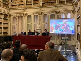 L'avvio dei lavori della mattinata