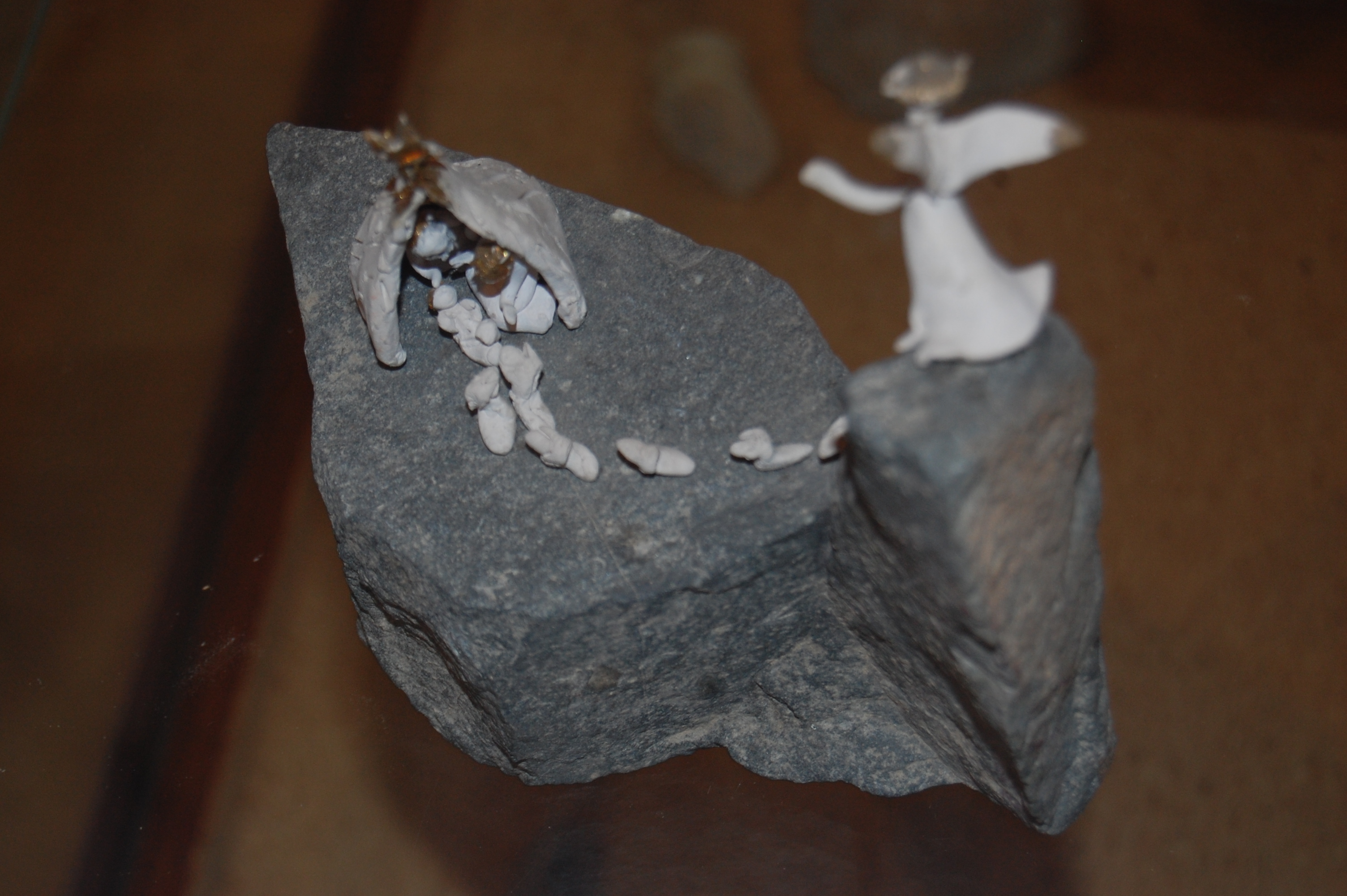 Uno dei presepi di Maria Crespellani in mostra