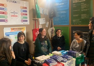 Cagliari. Lo stand istituzionale dell'Universit&agrave; di Cagliari al Palacongressi della Fiera