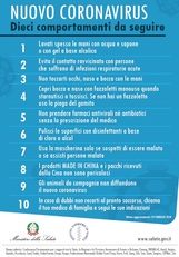 SCARICA le indicazioni del Ministero della Salute