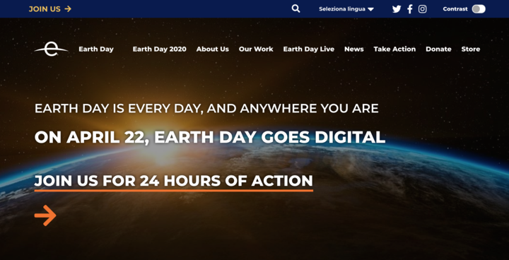 Il 22 aprile è l'Earth Day: partecipa anche tu!