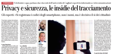 Maurizio Murroni e Massimo Farina intervistati da Fabio Manca per "L'Unione Sarda"