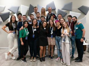 Gruppo di giovani dell'Hub romano dei Global Shapers, promotore del progetto #EUnite