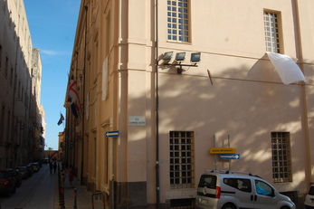 Il quarto lenzuolo &egrave; visibile all'angolo di via Universit&agrave; con via Cammino Nuovo