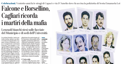 L'articolo di Luigi Almiento su "L'Unione sarda" di domenica 24 maggio 2020