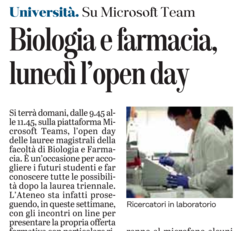 L'articolo pubblicato da "L'UNIONE SARDA" domenica 14 giugno 2020