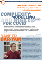 L'abstract dell'intervento di Yaneer Bar-Yam