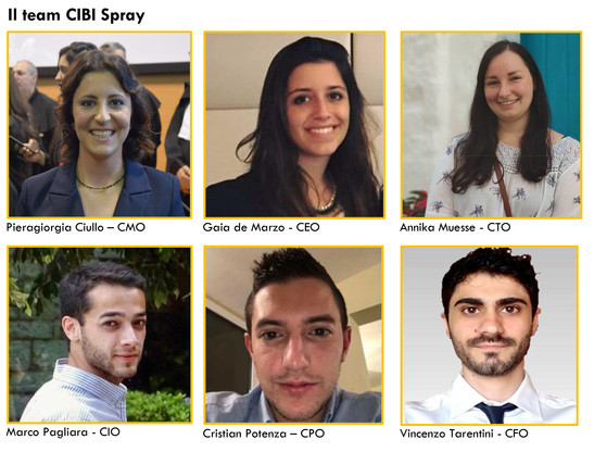 Cibi Spray sul gradino pi&ugrave; alto del podio all'Italian CLab Network