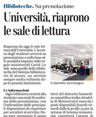 Il servizio su L'Unione Sarda del 30 giugno 2020