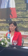 Il sindaco di Pula, Carla Madau