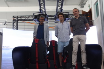 Monserrato. Da sinistra, Paolo Fadda, Giovanni Mascetti e Gianfranco Fancello: intesa volta al futuro