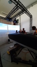Monserrato (CA). Uno scorcio del simulatore ospitato nelle sale del CentraLabs