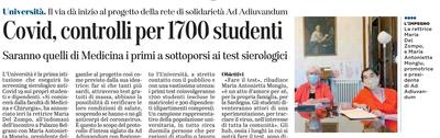 L'articolo di Carla Raggio su L'Unione Sarda del 6 agosto 2020 a pagina 23