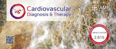 una recente copertina di Cardiovascular Diagnosis & Therapy