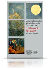 La copertina del premiato saggio di Michele Camerota, "Il telescopio di Galileo"
