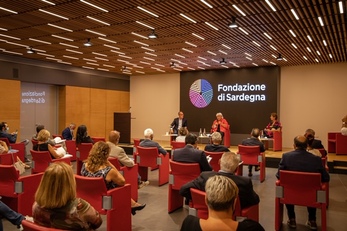 Cagliari. La sala conferenze della Fondazione in via San Salvatore da Horta