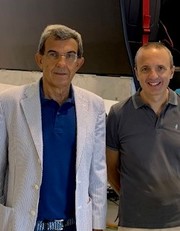 Da sinistra, Paolo Fadda e Gianfranco Fancello