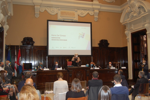 La presentazione del libro in Aula Magna