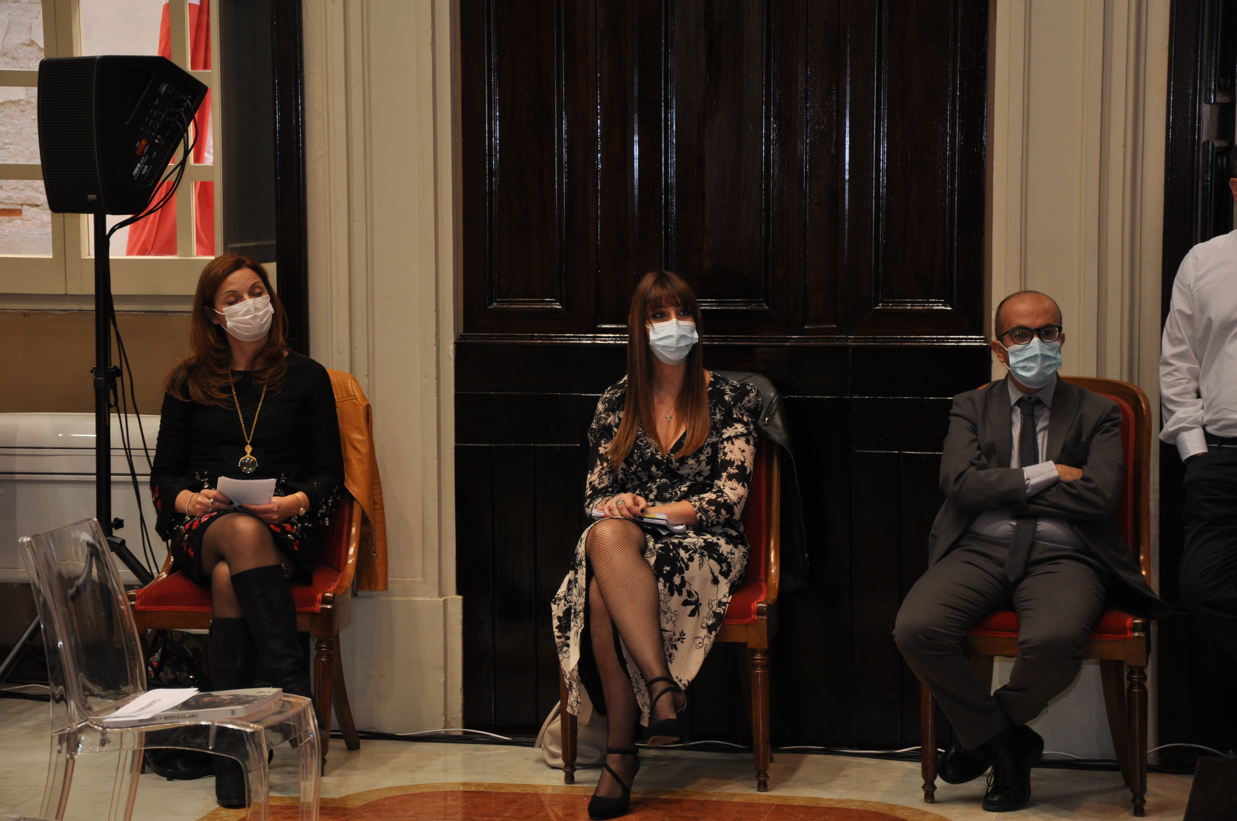 Mariangela Rapetti, Eleonora Todde e Gianluca Scroccu, autori del volume