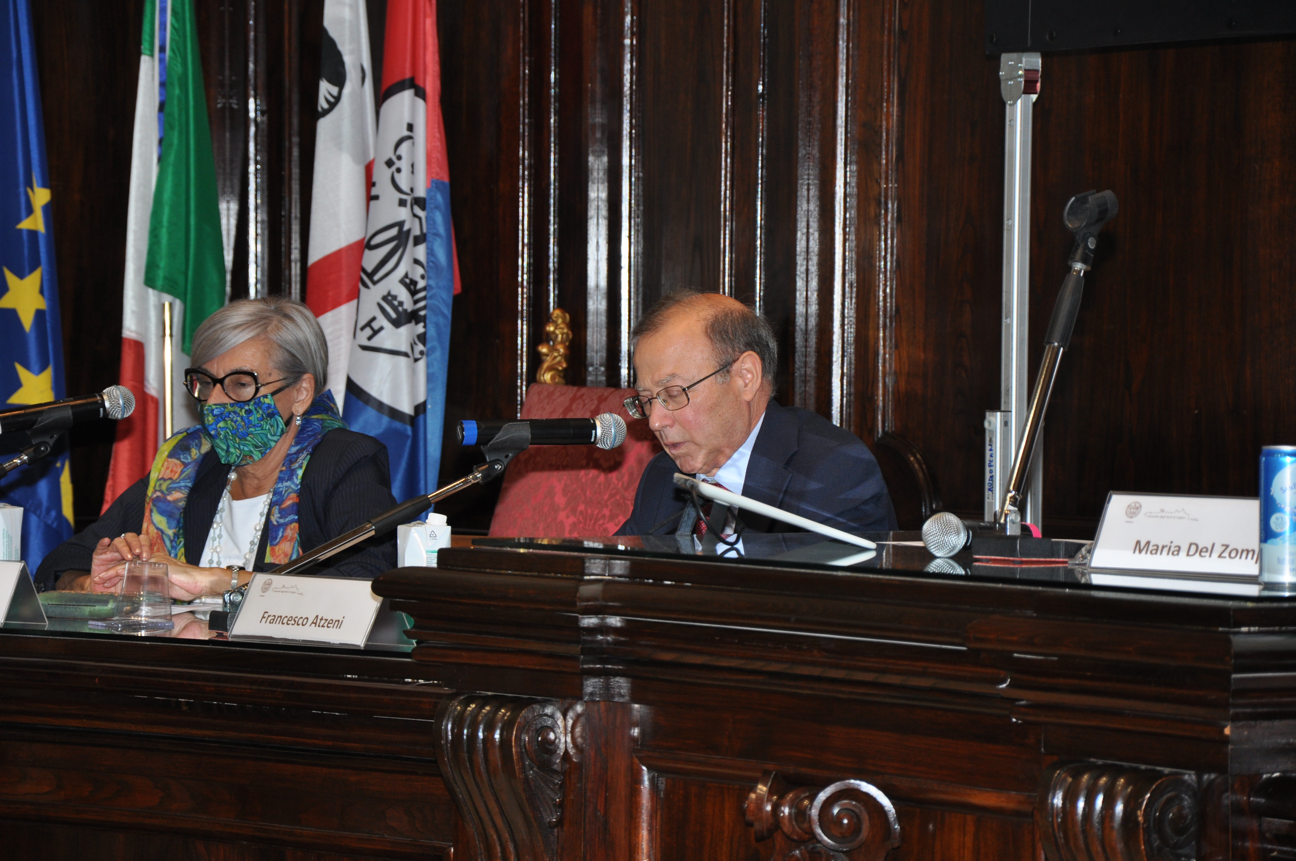 L'intervento del professor Francesco Atzeni