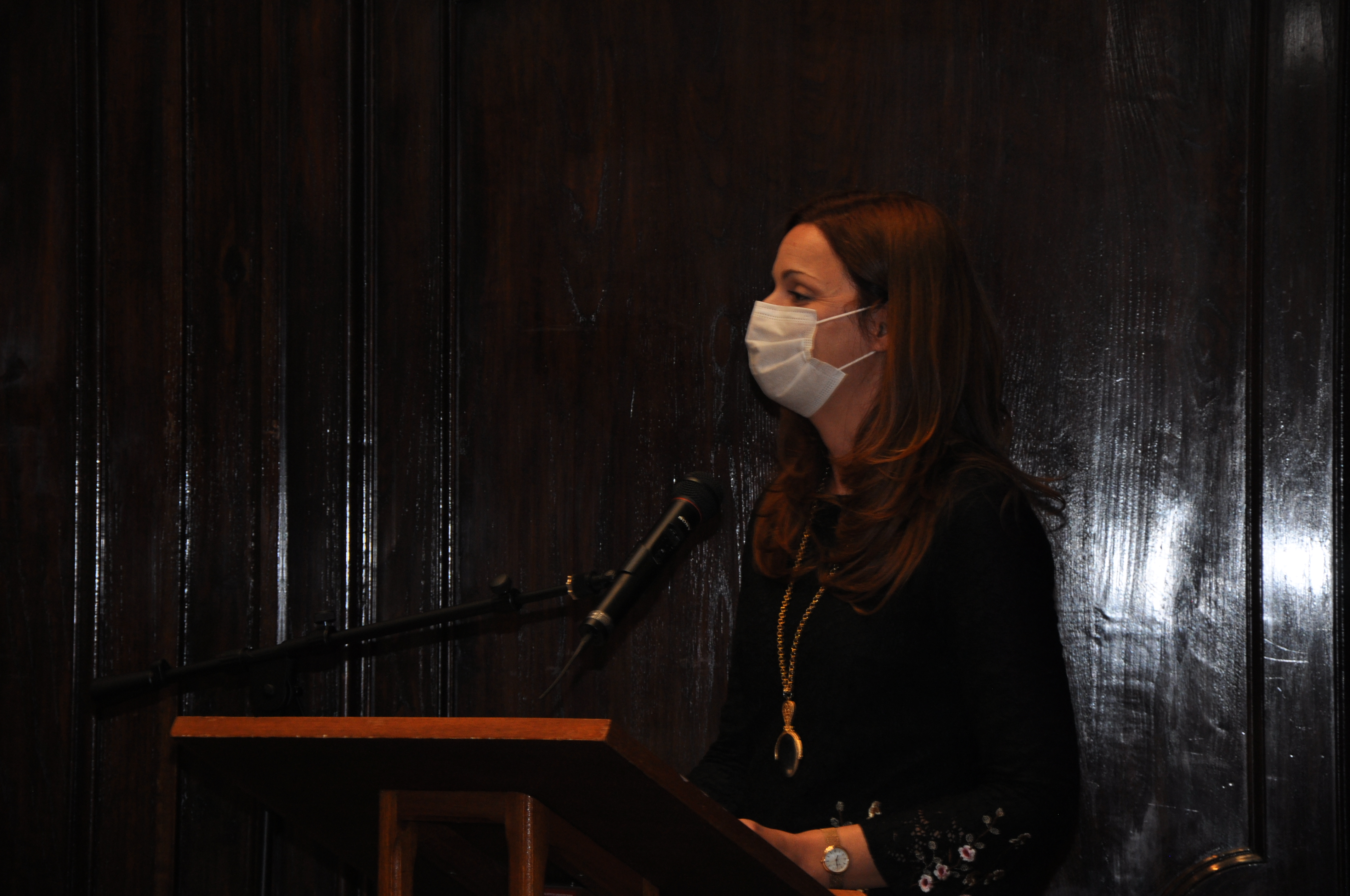 La dottoressa Mariangela Rapetti, coautrice del volume