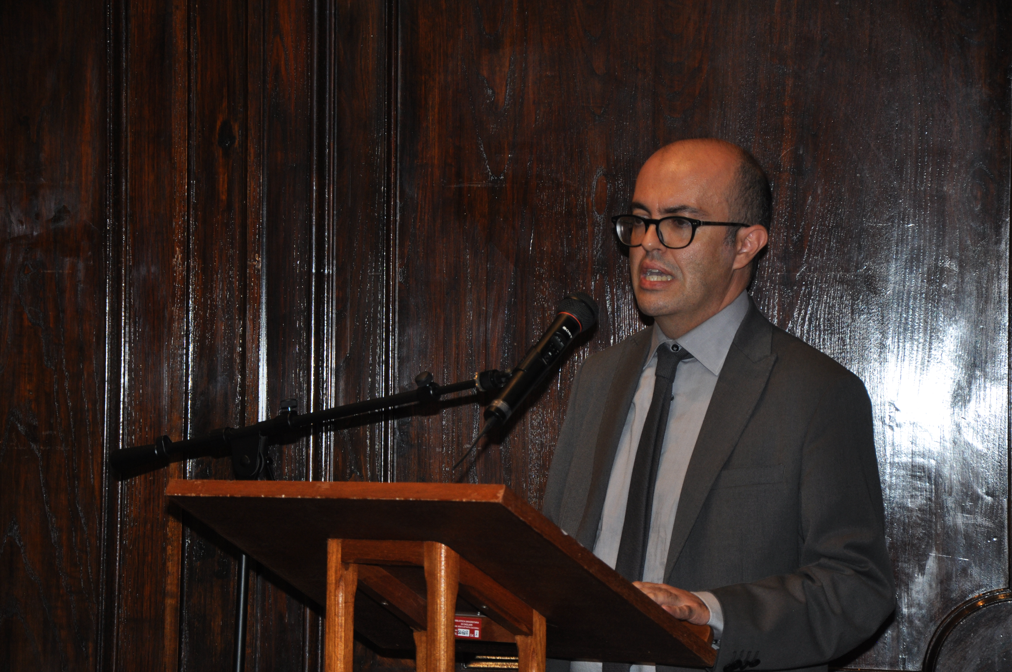 Il dottor Gianluca Scroccu, coautore dell'opera