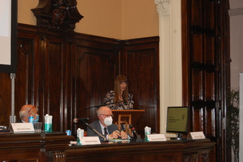 Eleonora Todde durante il suo intervento