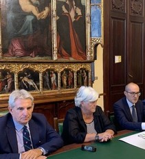 Italo Meloni, Maria Del Zompo e il sindaco di Cagliari, Paolo Truzzu