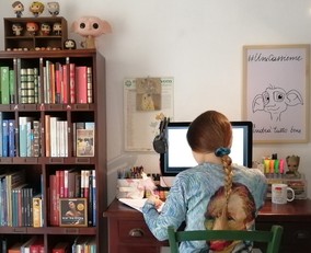 Foto simbolo di lezioni on line (l'immagine &egrave; di Irene Bachetti)